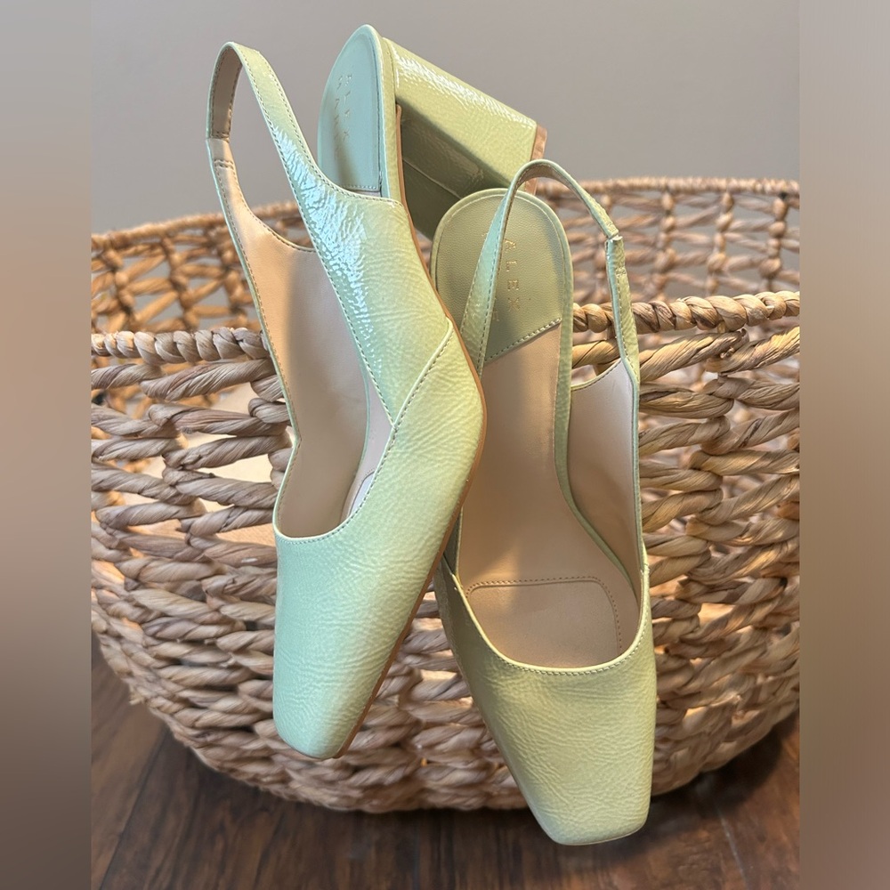 Alex Marie Heels; New, Never Worn; Mint Green; Size 7.5